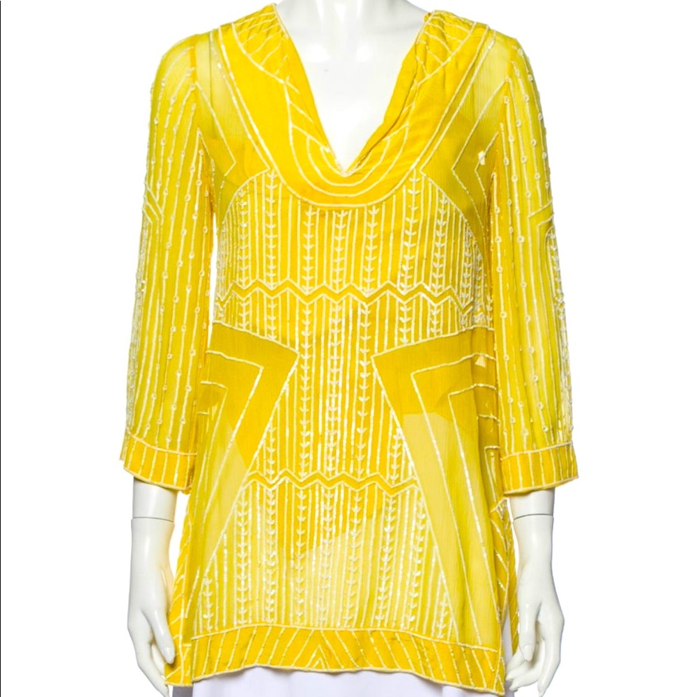 Calypso beaded tunic